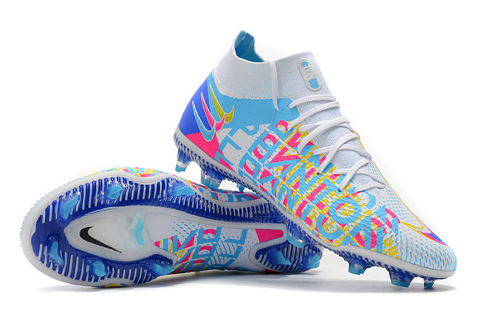 Phantom GT Elite DF FG Black/Silver/Pink Blast Soccer Shoes