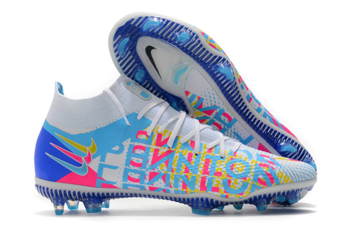 Phantom GT Elite DF FG Black/Silver/Pink Blast Soccer Shoes