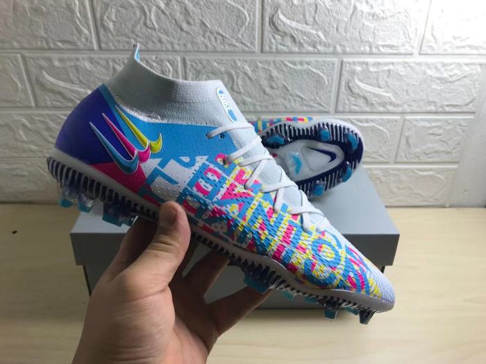Phantom GT Elite DF FG Black/Silver/Pink Blast Soccer Shoes