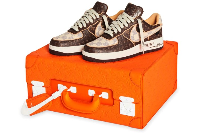 Air Force 1 L-V Low Monogram Brown Damier Azur