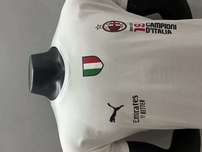 AC Milan Champions T-shirt White