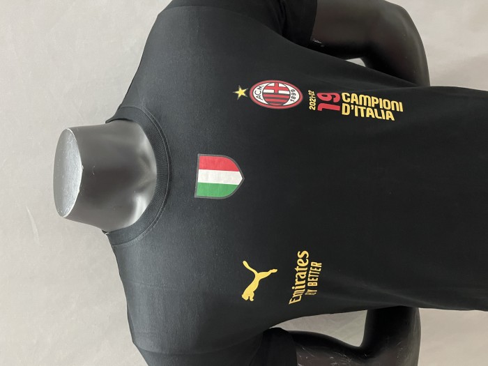 AC Milan Champions T-shirt Black