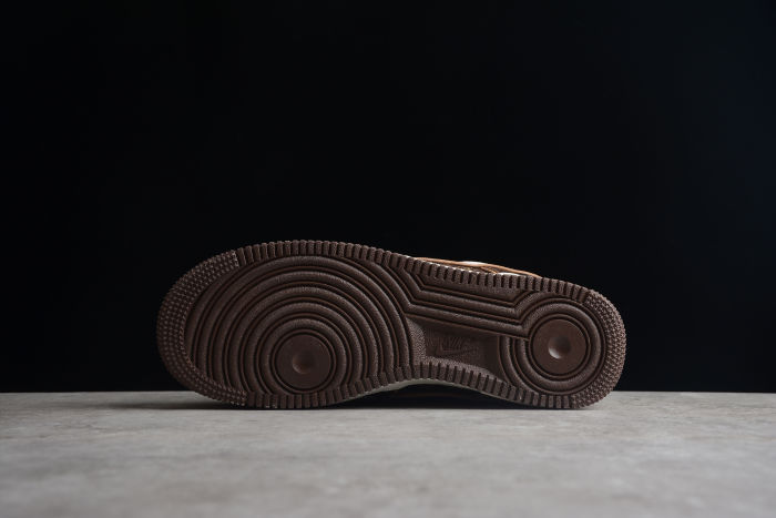 Air Force 1 L-V Low Monogram Brown Damier Azur