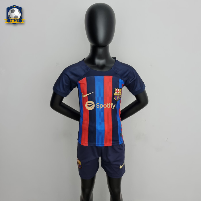 Barcelona Home Kids Jersey 22/23