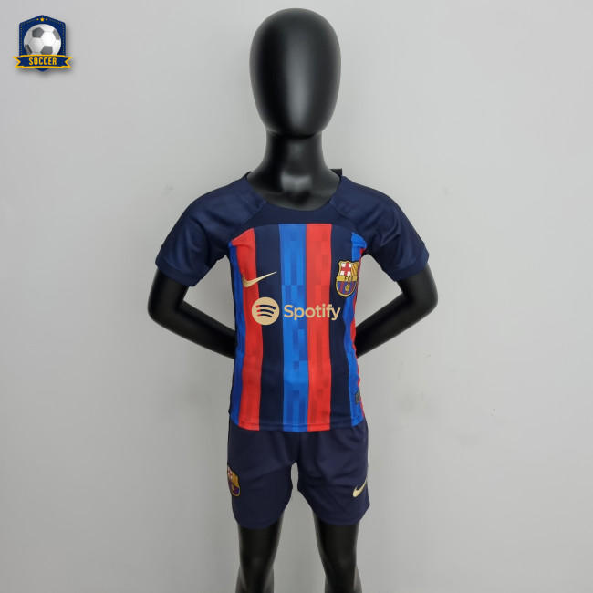 Barcelona Home Kids Jersey 22/23