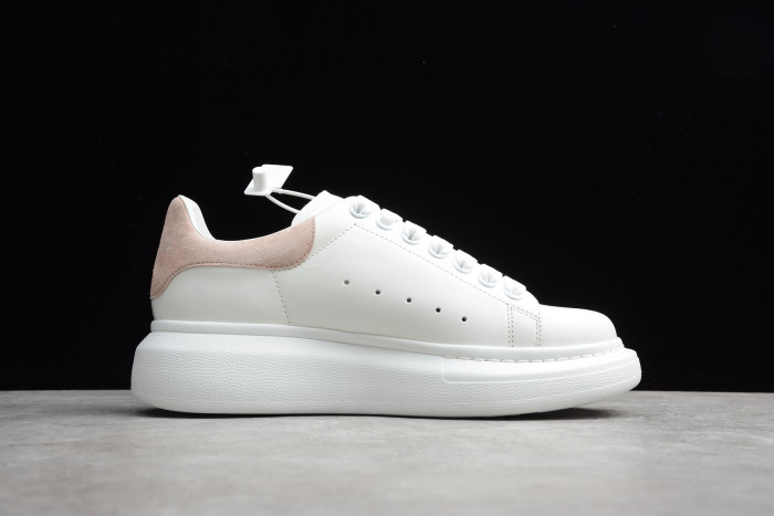 Alexander McQueen White Pink Inside Heighten Sneakers