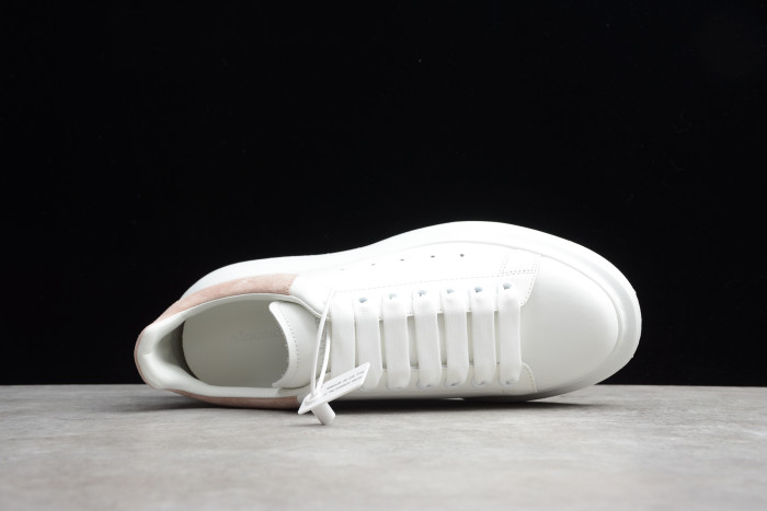 Alexander McQueen White Pink Inside Heighten Sneakers