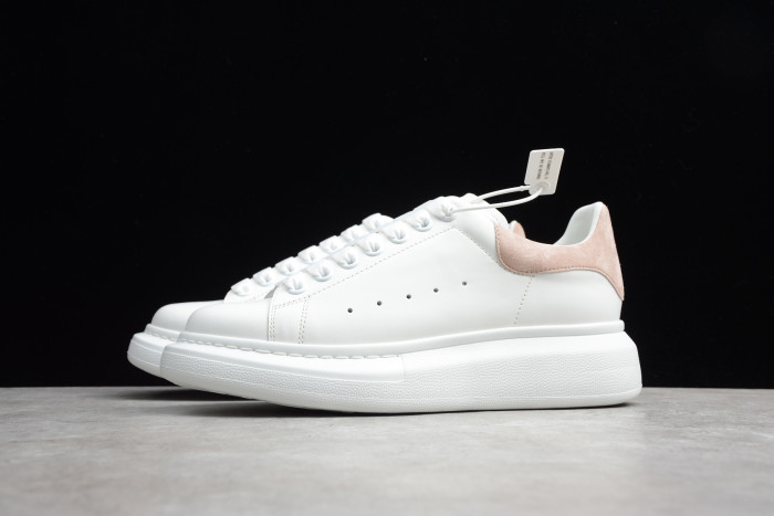 Alexander McQueen White Pink Inside Heighten Sneakers