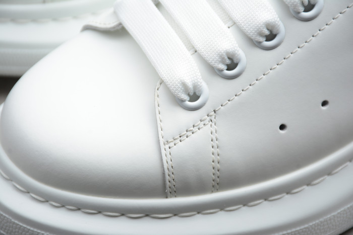 Alexander McQueen White Pink Inside Heighten Sneakers