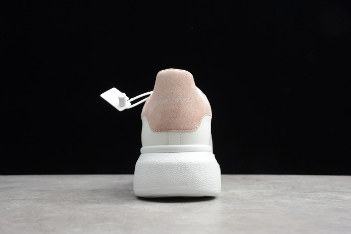 Alexander McQueen White Pink Inside Heighten Sneakers