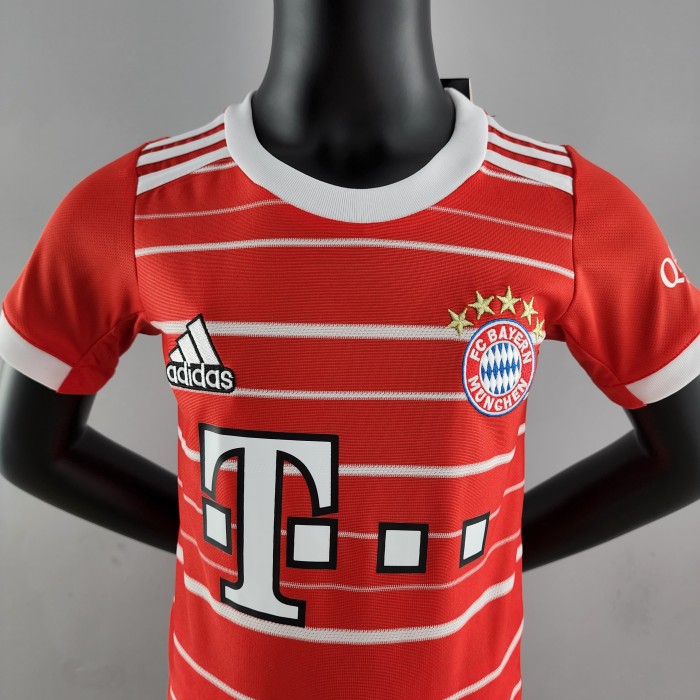 Bayern Munich Home Kids Jersey 22/23