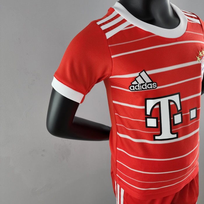 Bayern Munich Home Kids Jersey 22/23