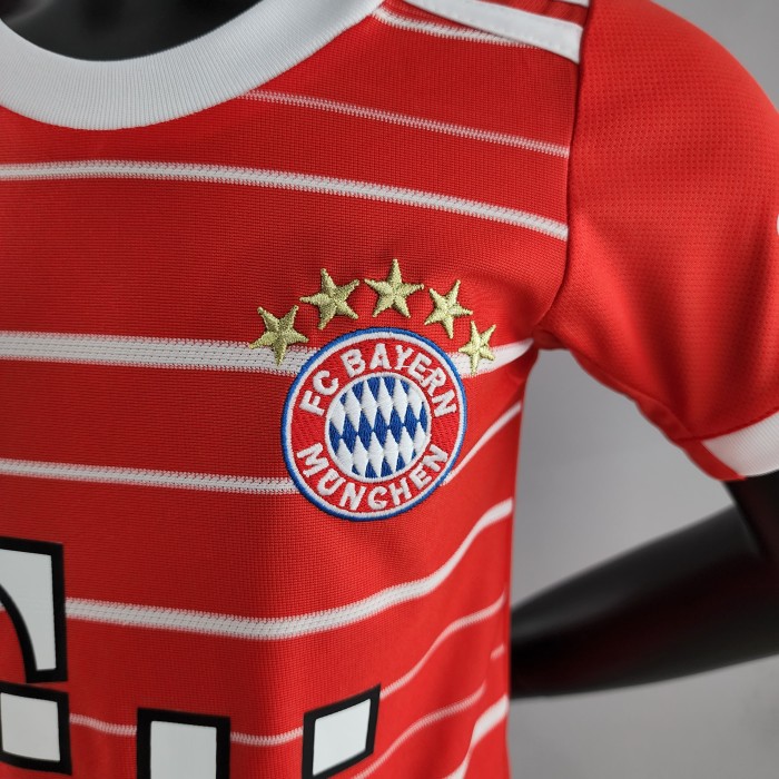 Bayern Munich Home Kids Jersey 22/23