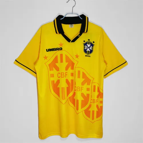 Brazil  Home Retro Jersey 1993/94