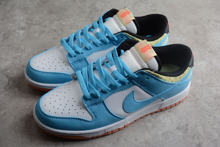 SB Dunk Kyrie Irving White Blue DN4179-400