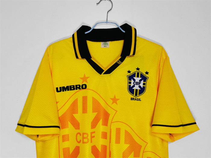 Brazil  Home Retro Jersey 1993/94