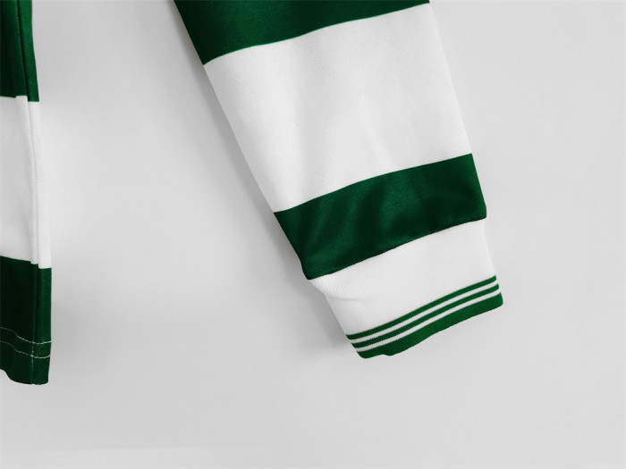 Celtic Home Long Sleeve Retro Jersey 1987/88