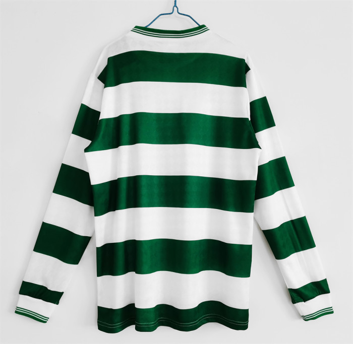 Celtic Home Long Sleeve Retro Jersey 1987/88