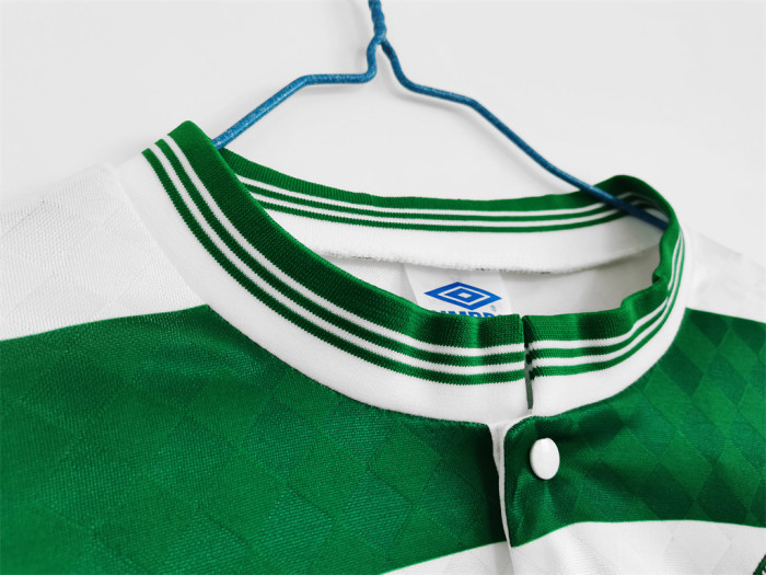 Celtic Home Long Sleeve Retro Jersey 1987/88