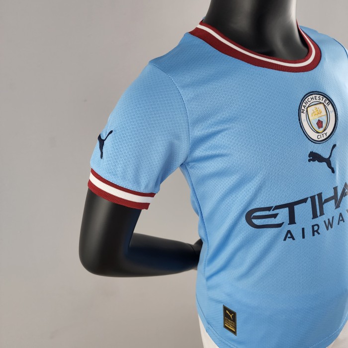 Manchester City Home Kids Jersey 22/23