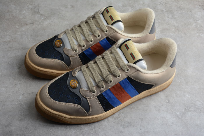 Gucci Distressed Screener sneaker