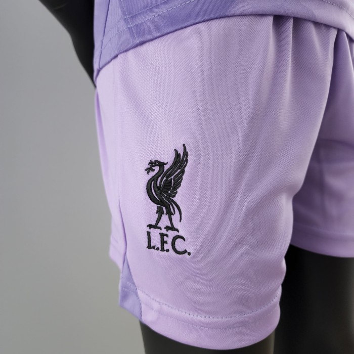 Liverpool Home Goalkeeper Kids Jersey 22/23
