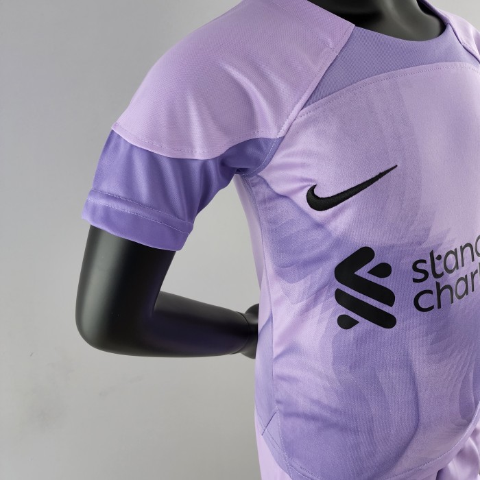 Liverpool Home Goalkeeper Kids Jersey 22/23