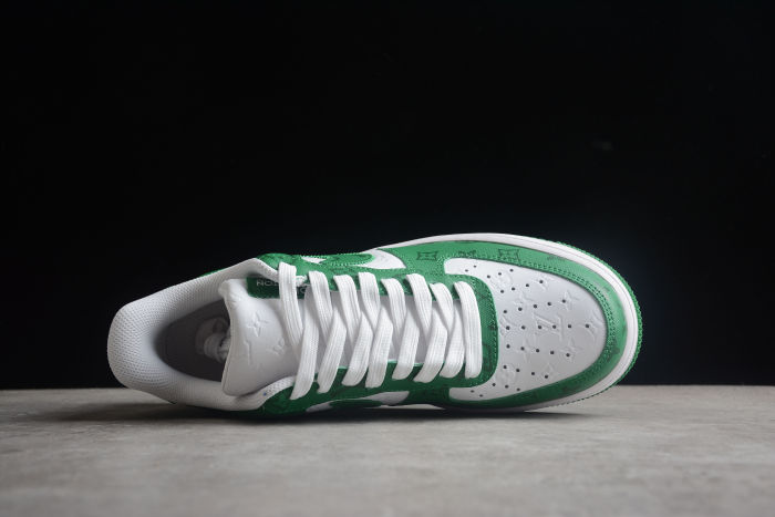 Air Force 1 L-V Low White Green MS 0232