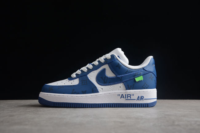 Air Force 1 L-V Low White Royal MS 0232