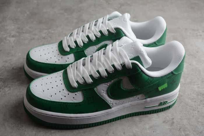 Air Force 1 L-V Low White Green MS 0232