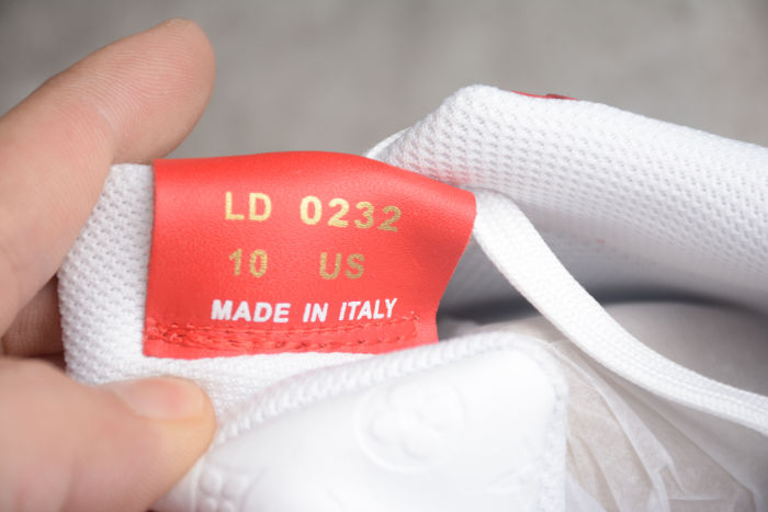 Air Force 1 L-V Low White Red LD 0232