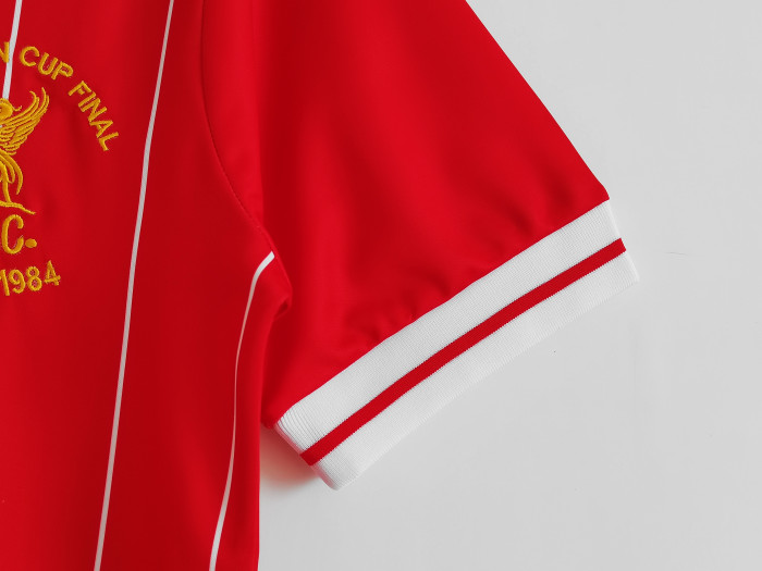 Liverpool Home Retro European Cup finals Jersey 81/84