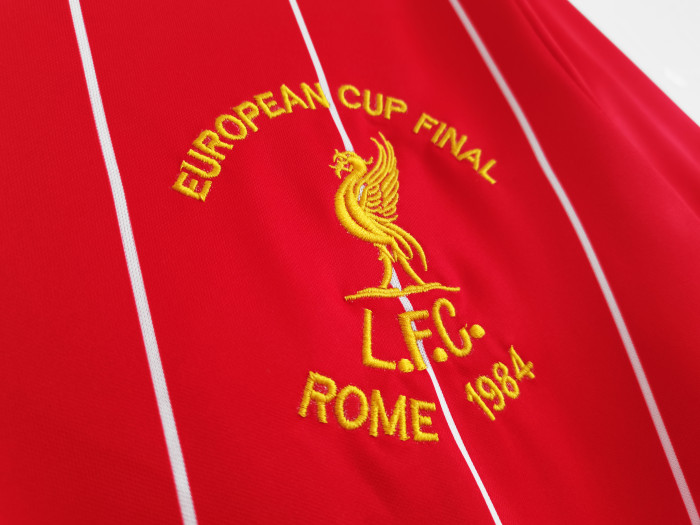 Liverpool Home Retro European Cup finals Jersey 81/84