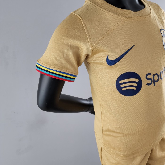 Barcelona Away Kids Jersey 22/23