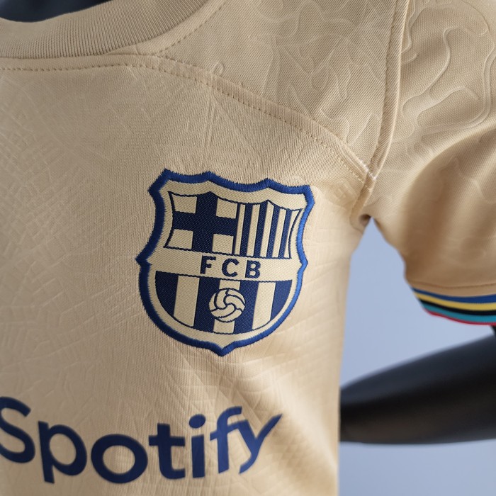 Barcelona Away Kids Jersey 22/23