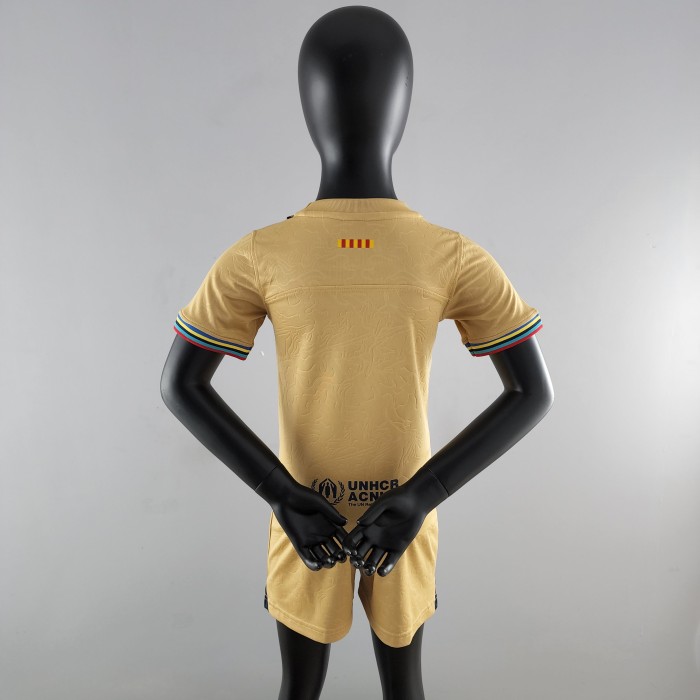 Barcelona Away Kids Jersey 22/23