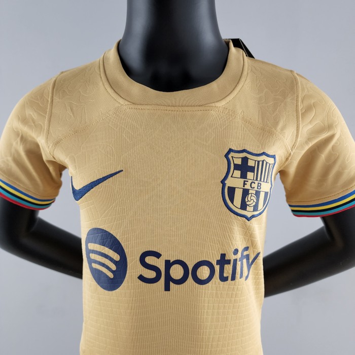 Barcelona Away Kids Jersey 22/23