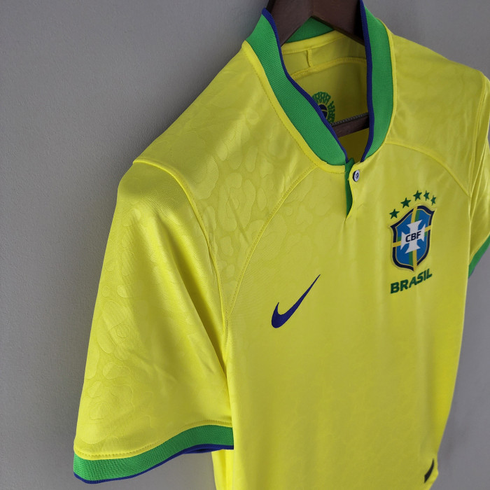 Brazil Home Man Jersey 2022