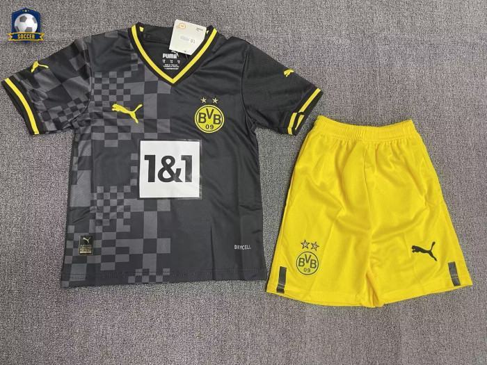 Borussia Dortmund Away Kids Jersey 22/23