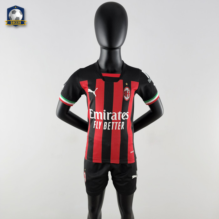 AC Milan Home Kids Jersey 22/23