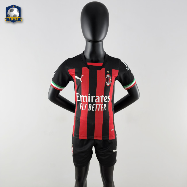 AC Milan Home Kids Jersey 22/23