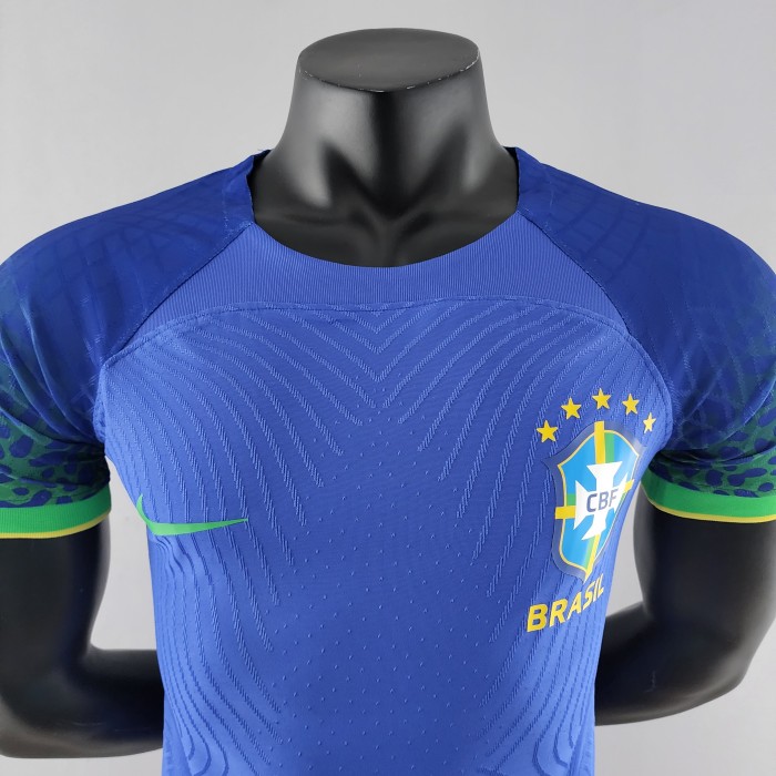 Brazil Away Player Version Man Jersey 2022