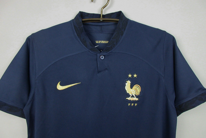 France 2022 World Cup Home Man Jersey