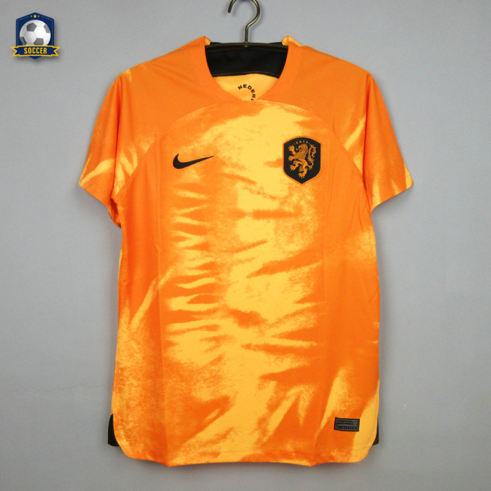 Netherlands 2022 World Cup Home Man Jersey