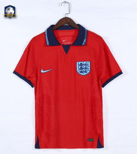 England 2022 World Cup Away Player Version Man Jersey