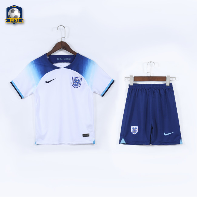 England 2022 World Cup Home Kids Jersey