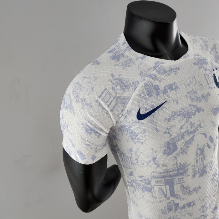 France 2022 World Cup Away Player Version Man Jersey