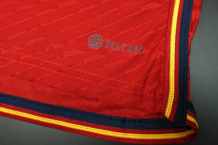 Spain 2022 World Cup Home Player Version Man Jersey