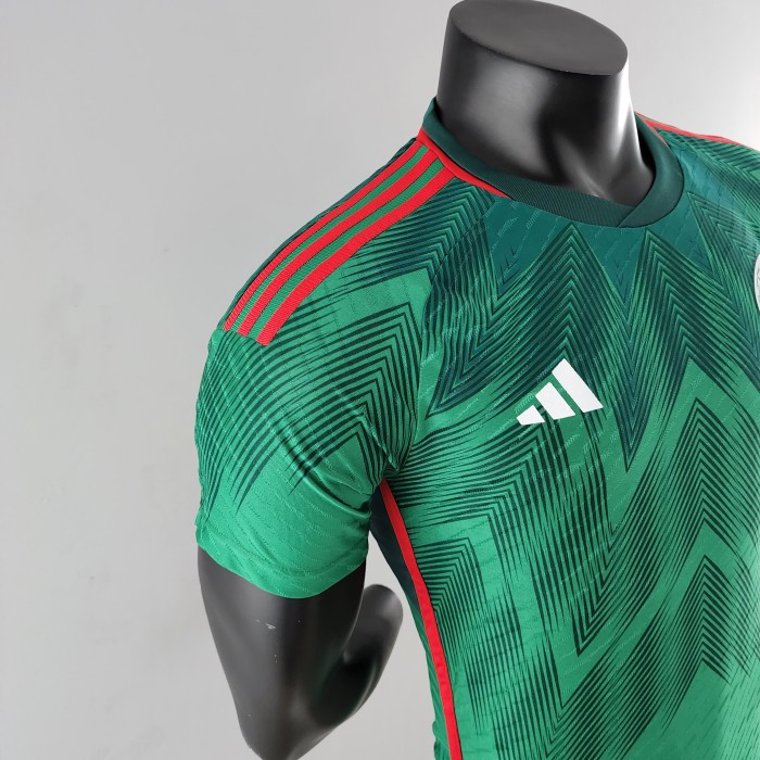 Mexico 2022 World Cup Home Player Version Man Jersey