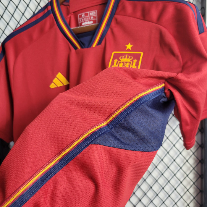 Spain World Cup Home Man Jersey 2022